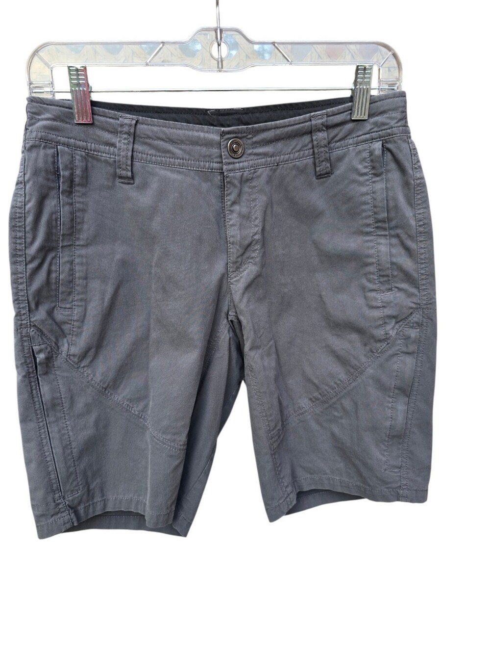Kuhl Spire Shorts Size 2, 10" Inseam Gray Style# 6285 Cargo, Hiking, Outdoors